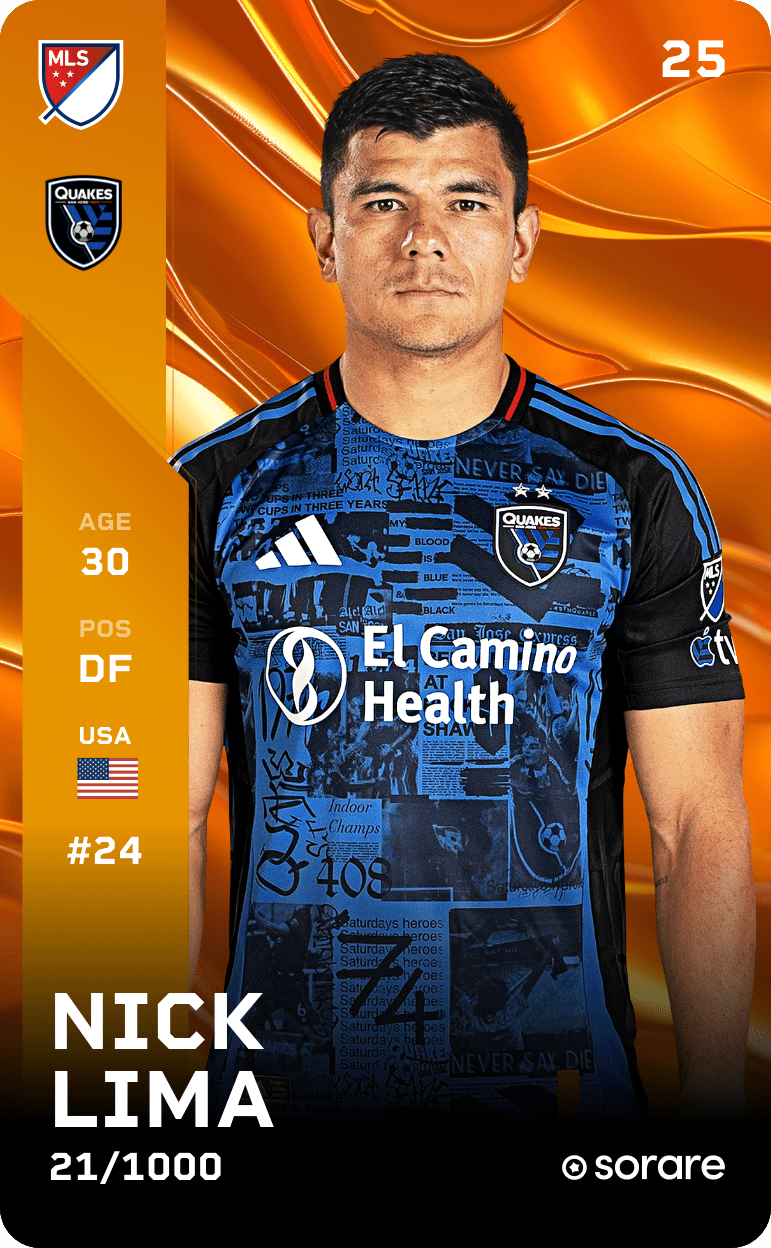Nick Lima 2025-26 • Limited 21/1000