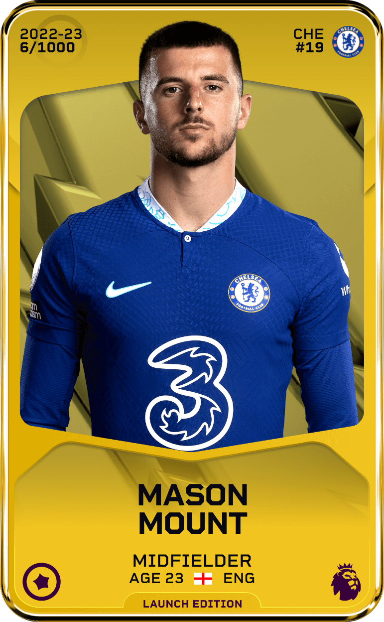 Mason Mount 2022-23 • Limited 6/1000