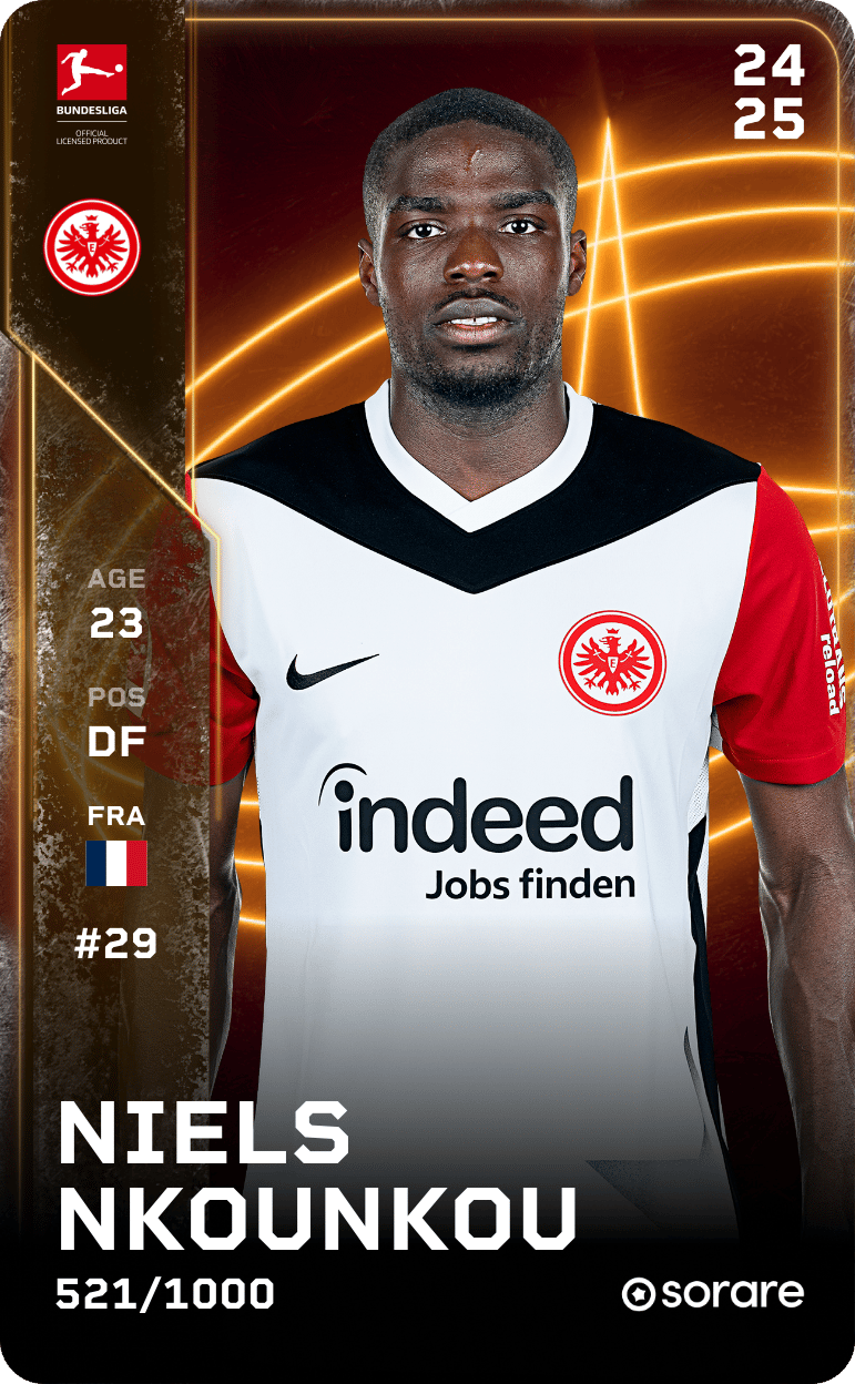Niels Nkounkou 2024-25 • Limited 521/1000