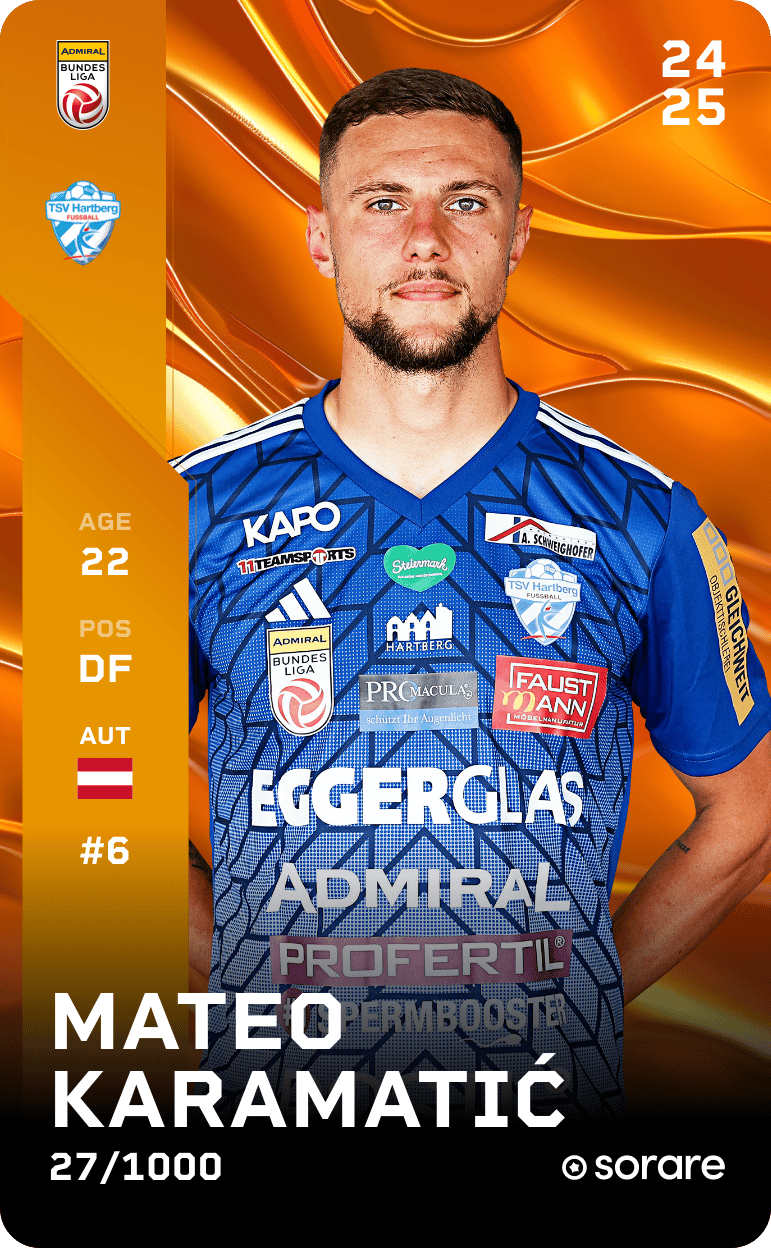 Mateo Karamatić 2024-25 • Limited 27/1000
