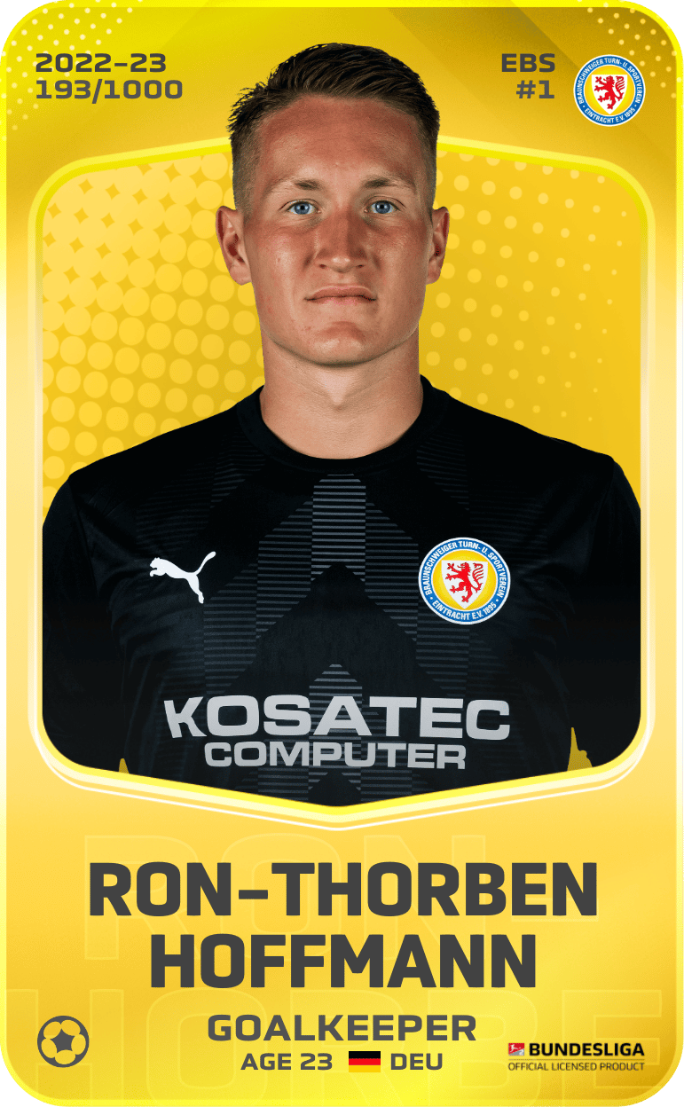 Ron-Thorben Hoffmann 2022-23 • Limited 193/1000