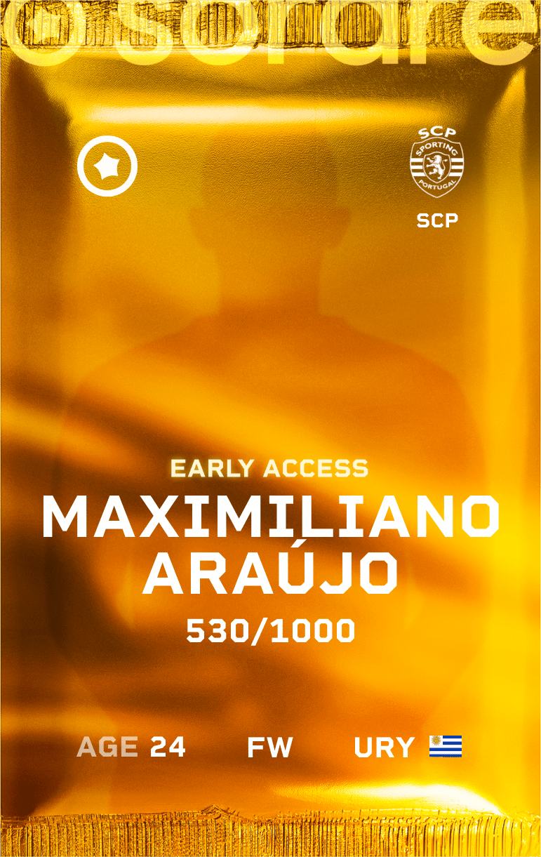Maximiliano Araújo 2024-25 • Limited 530/1000