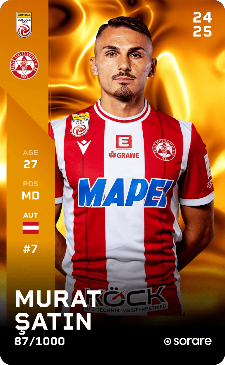 Murat Şatin 2024-25 • Limited 87/1000