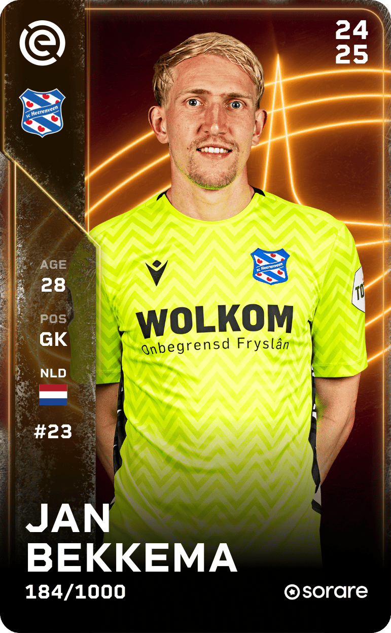 Jan Bekkema 2024-25 • Limited 184/1000
