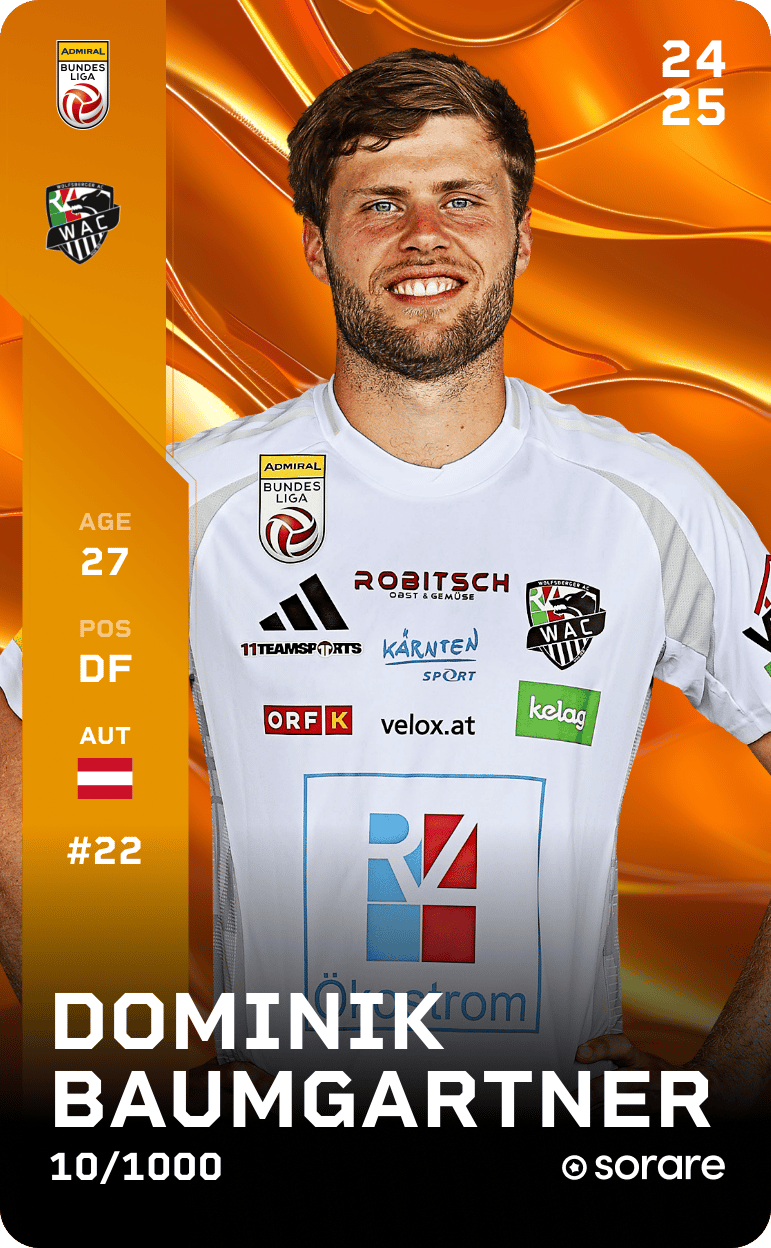Dominik Baumgartner 2024-25 • Limited 10/1000