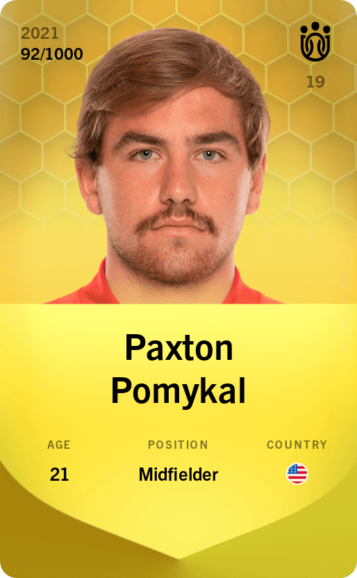 Paxton Pomykal 2021-22 • Limited 92/1000