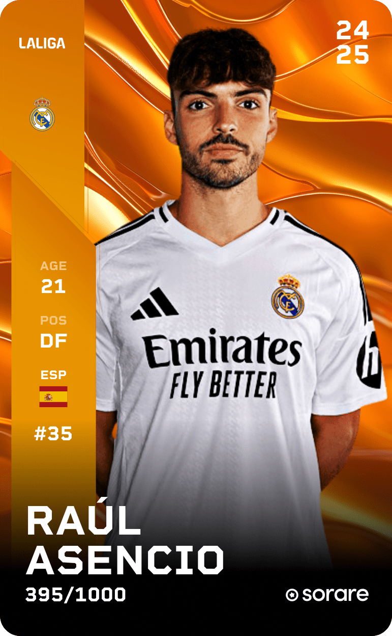 Raúl Asencio 2024-25 • Limited 395/1000