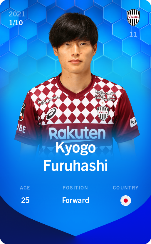 Kyogo Furuhashi 2021-22 • Super Rare 1/10