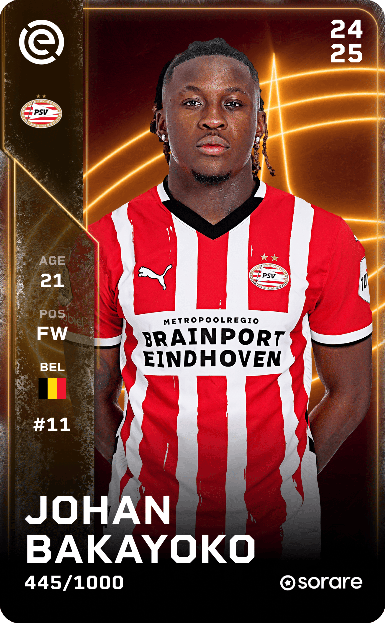 Johan Bakayoko 2024-25 • Limited 445/1000