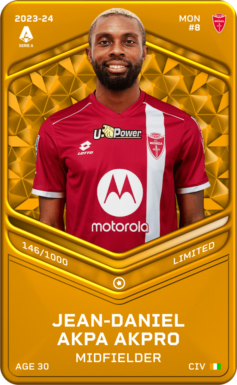 Jean-Daniel Akpa Akpro 2023-24 • Limited 146/1000