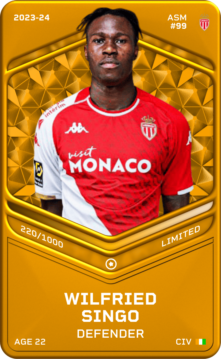 Wilfried Singo 2023-24 • Limited 220/1000