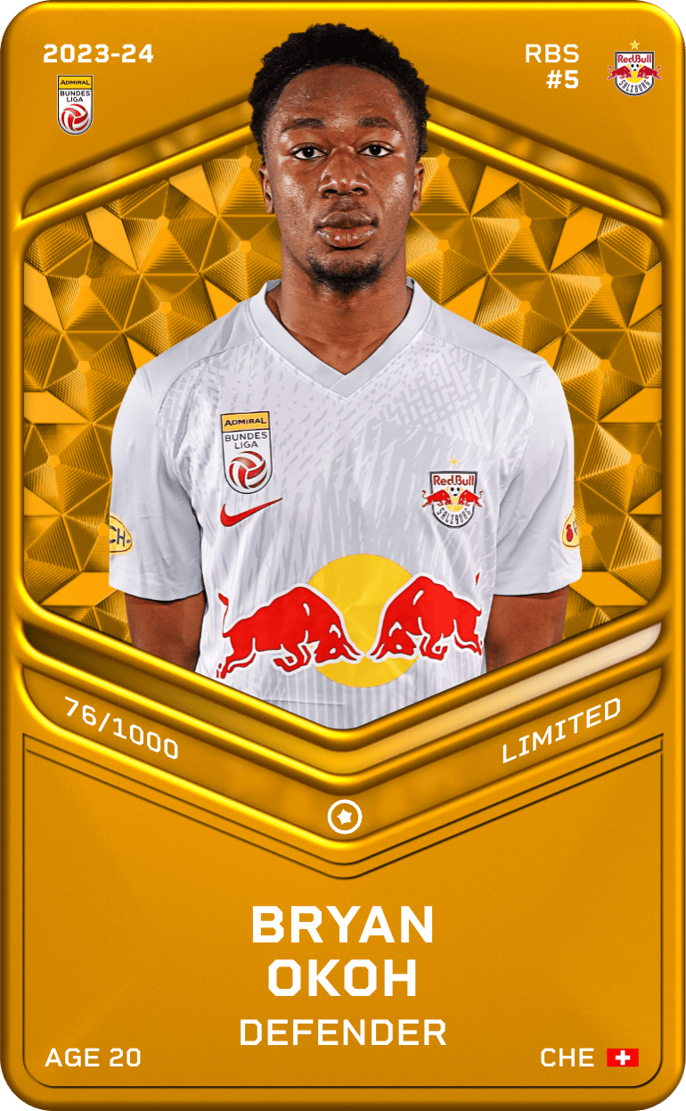 Bryan Okoh 2023-24 • Limited 76/1000