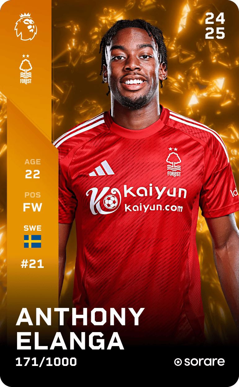 Anthony Elanga 2024-25 • Limited 171/1000
