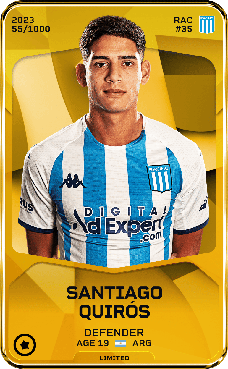 Santiago Quirós 2023-24 • Limited 55/1000
