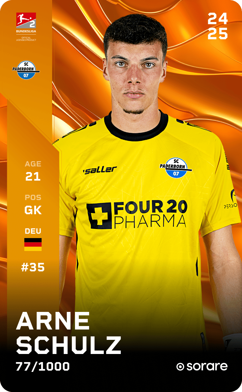 Arne Schulz 2024-25 • Limited 77/1000