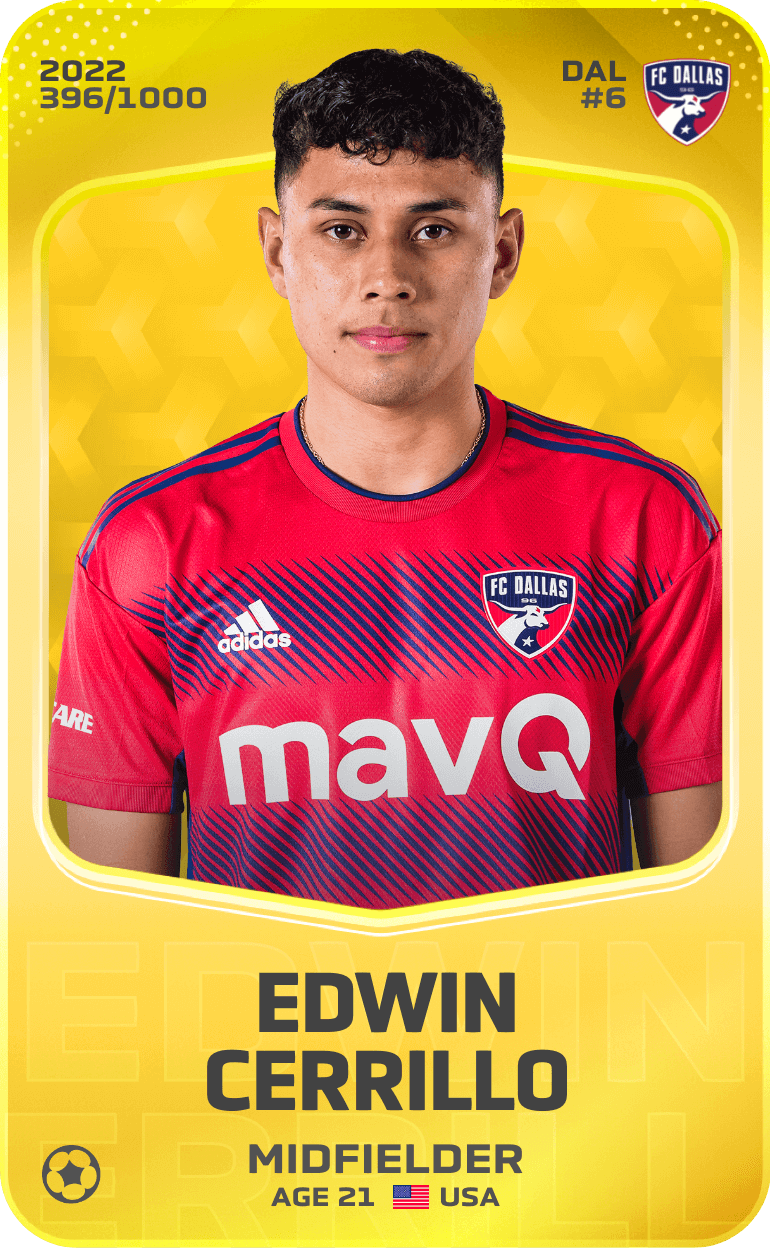 Edwin Cerrillo 2022-23 • Limited 396/1000