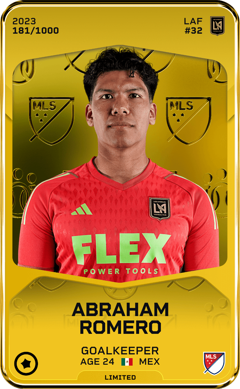Abraham Romero 2023-24 • Limited 181/1000