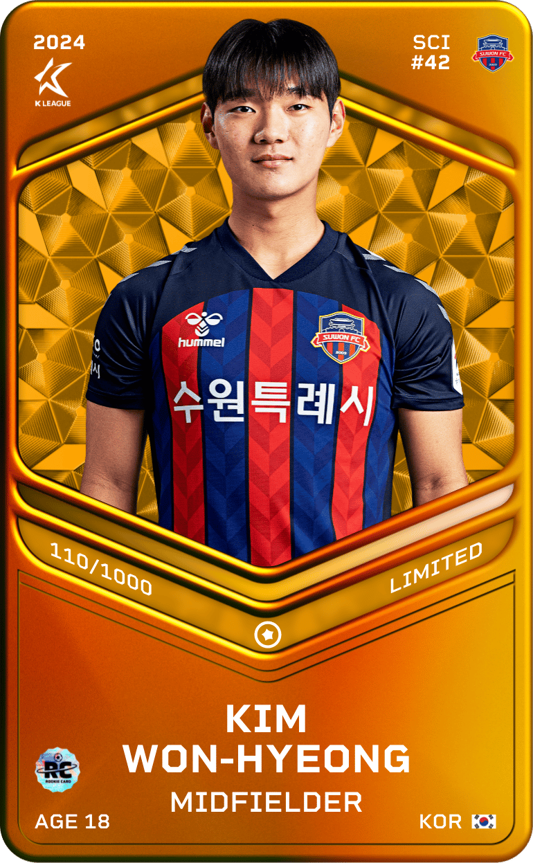 Kim Won-Hyeong 2024-25 • Limited 110/1000