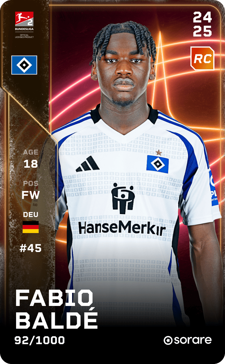 Fábio Baldé 2024-25 • Limited 92/1000