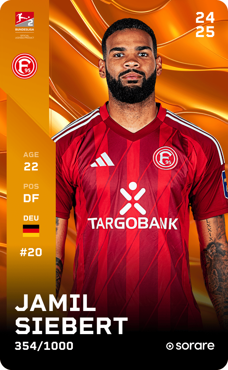 Jamil Siebert 2024-25 • Limited 354/1000