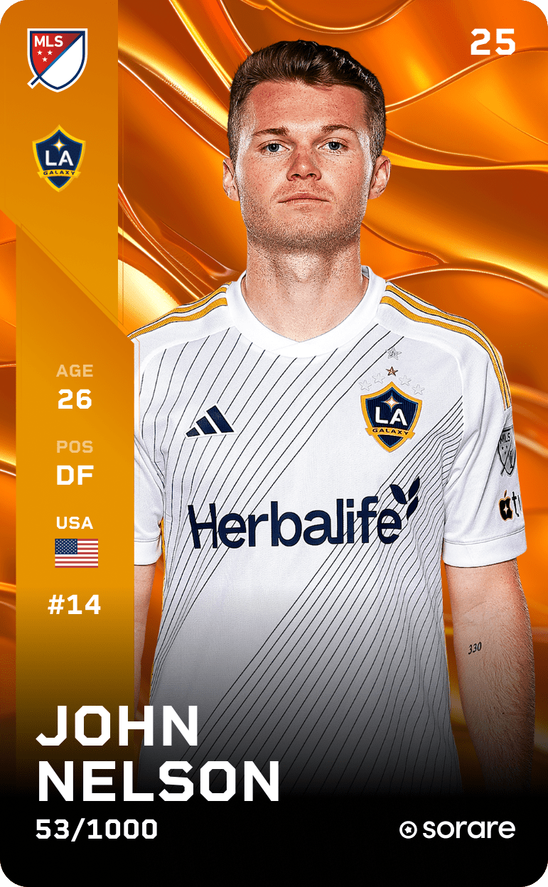 John Nelson 2025-26 • Limited 53/1000