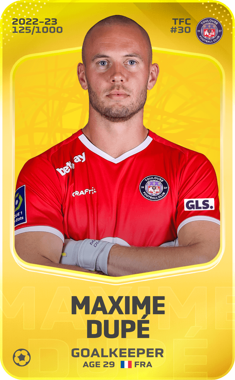 Maxime Dupé 2022-23 • Limited 125/1000