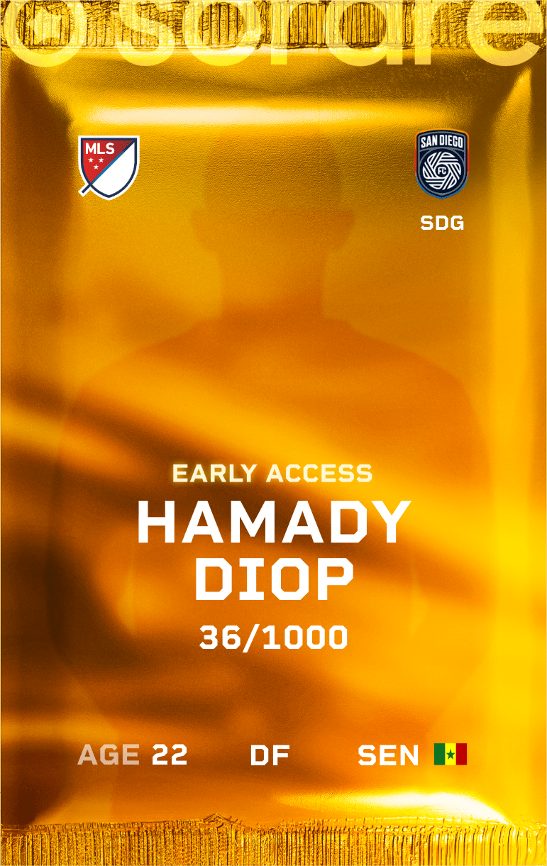 Hamady Diop 2025-26 • Limited 36/1000