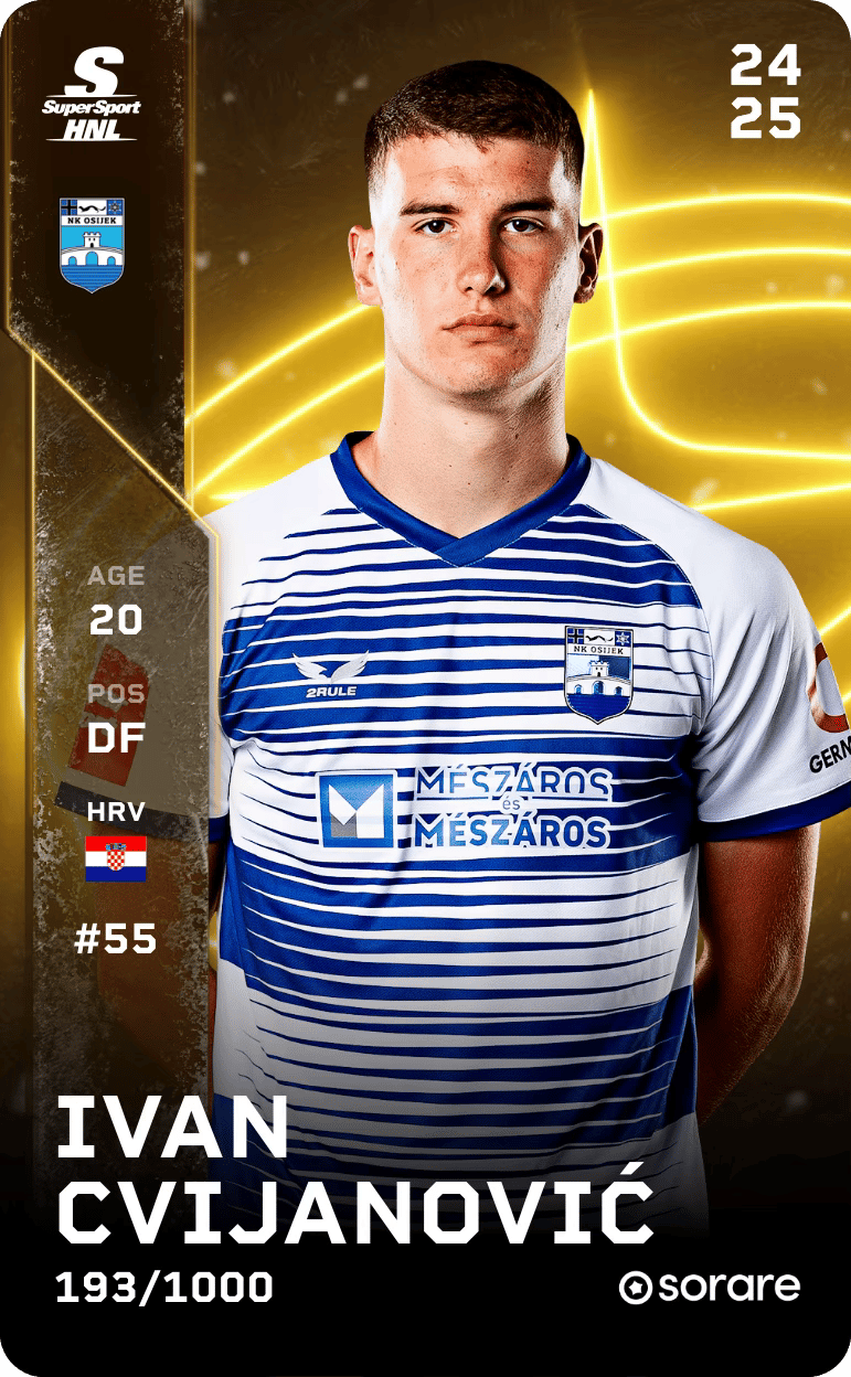 Ivan Cvijanović 2024-25 • Limited 193/1000