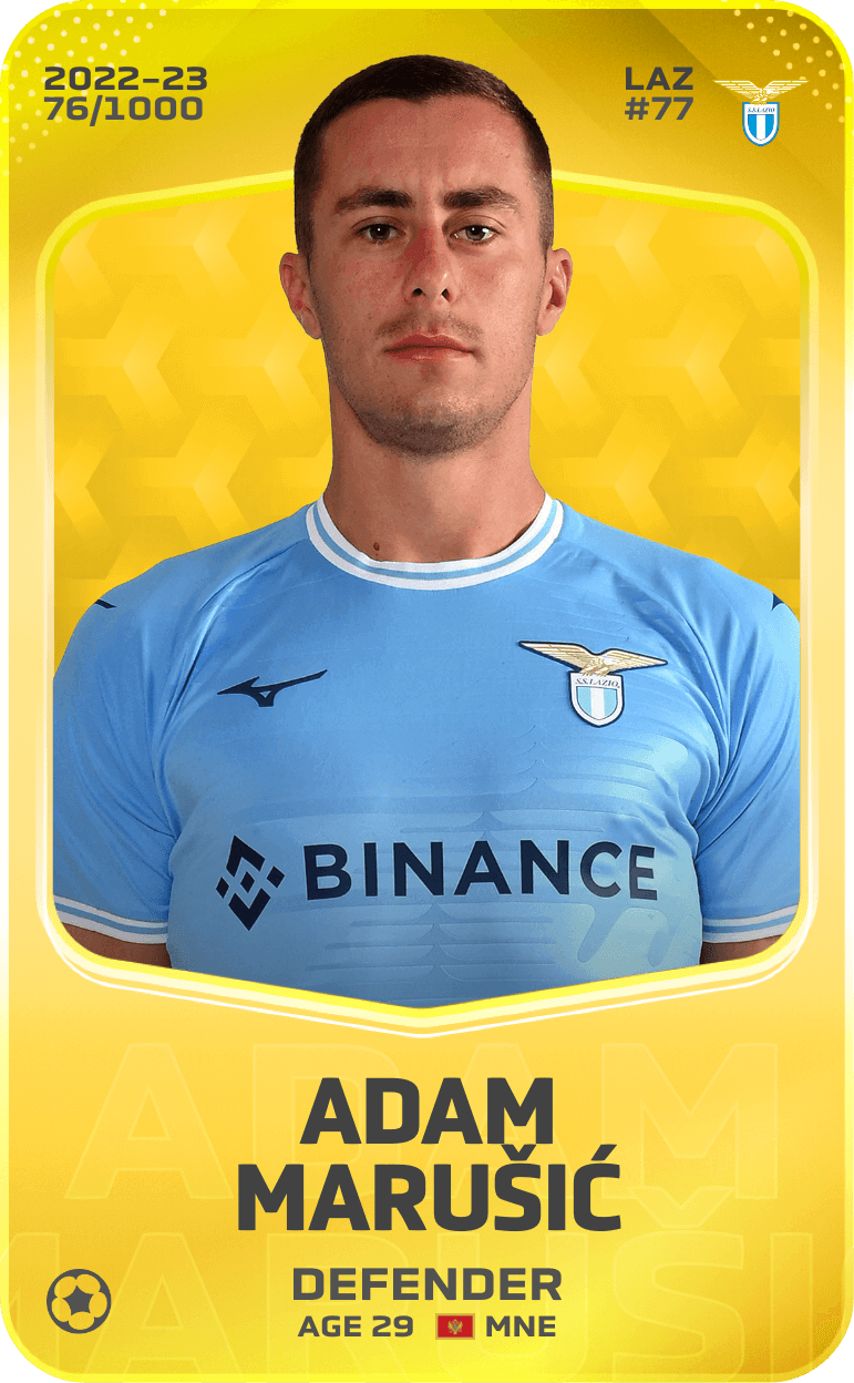 Adam Marušić 2022-23 • Limited 76/1000
