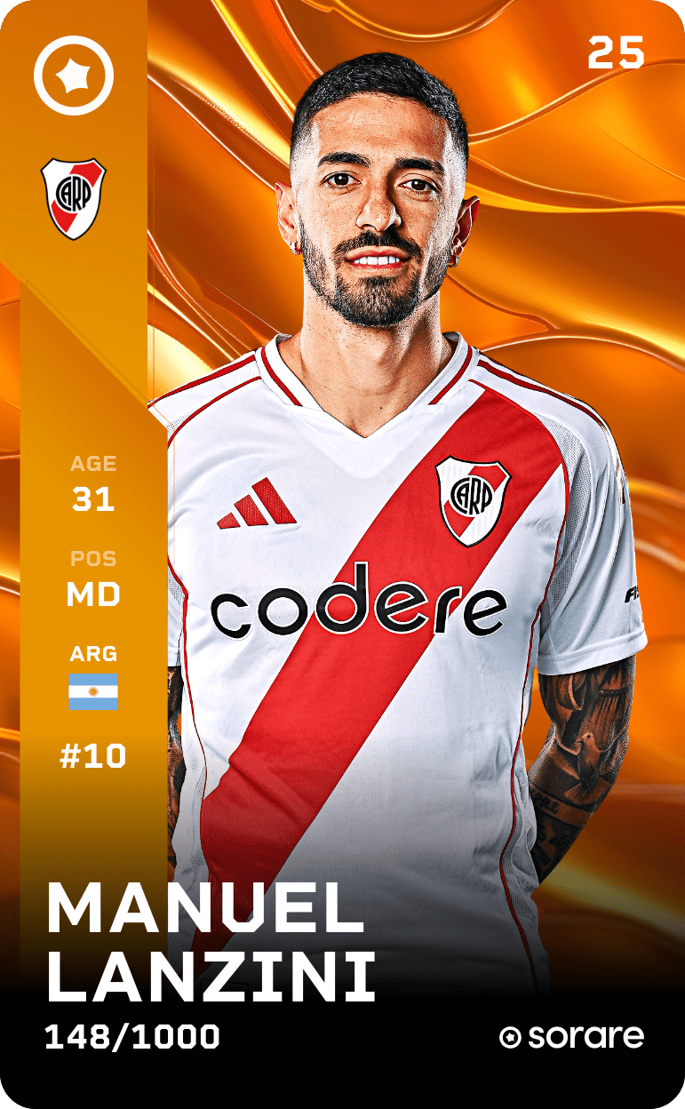 Manuel Lanzini 2025-26 • Limited 148/1000