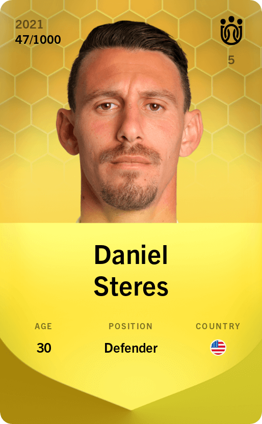 Daniel Steres 2021-22 • Limited 47/1000