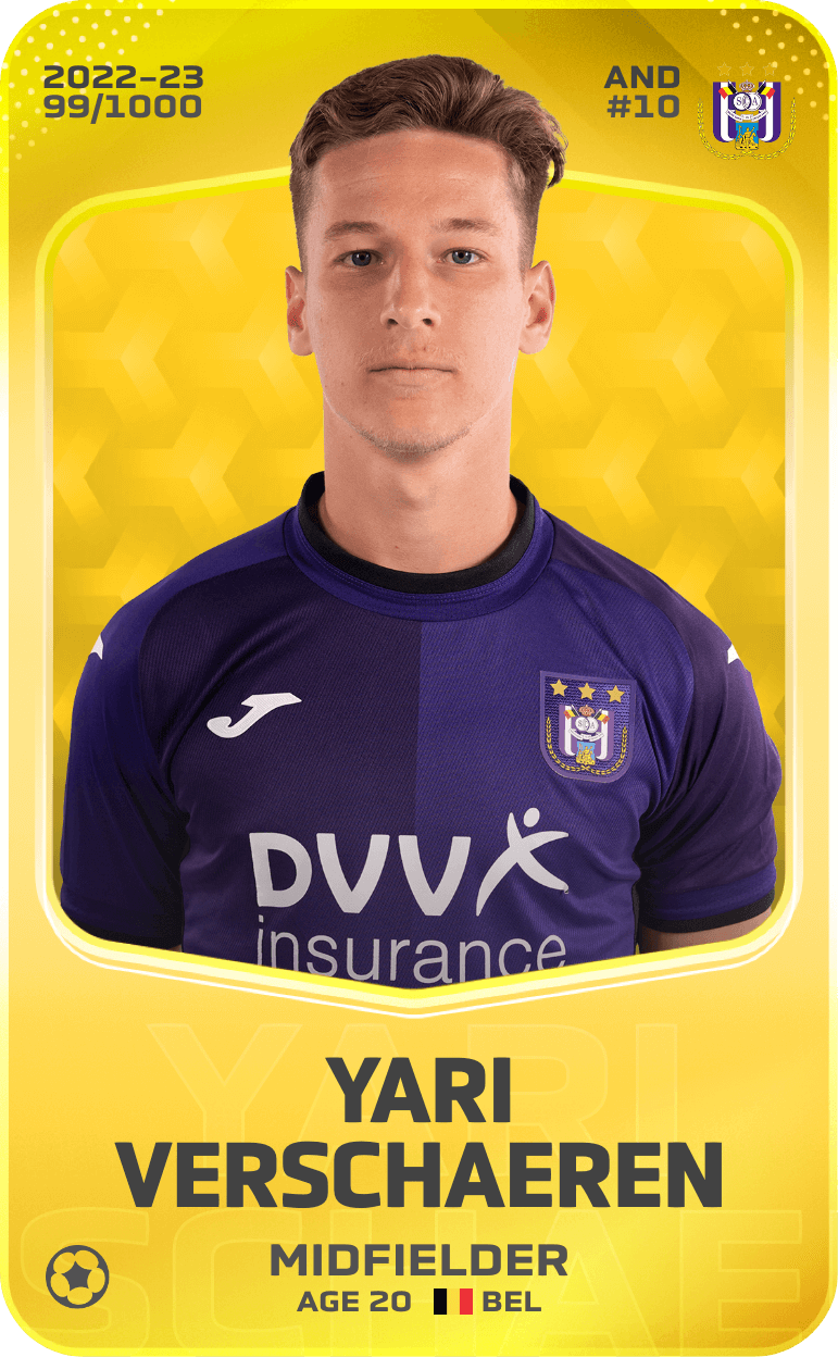 Yari Verschaeren 2022-23 • Limited 99/1000