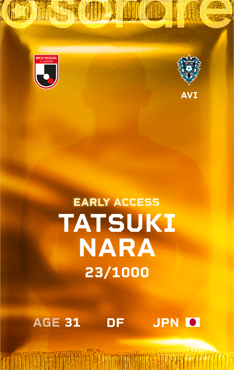 Tatsuki Nara 2025-26 • Limited 23/1000