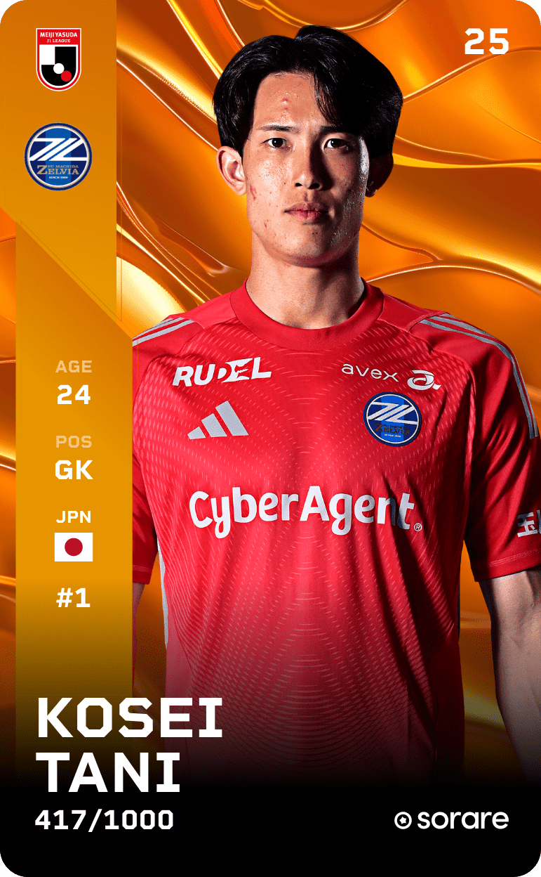 Kosei Tani 2025-26 • Limited 417/1000