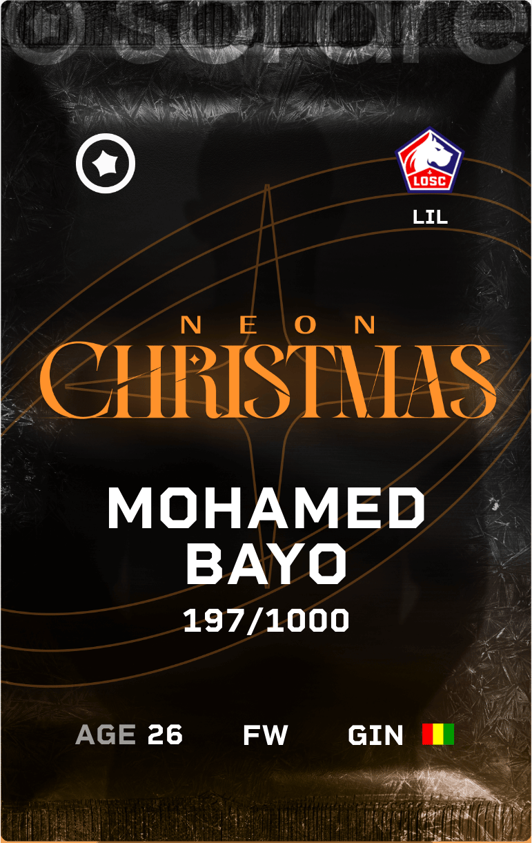 Mohamed Bayo 2024-25 • Limited 197/1000