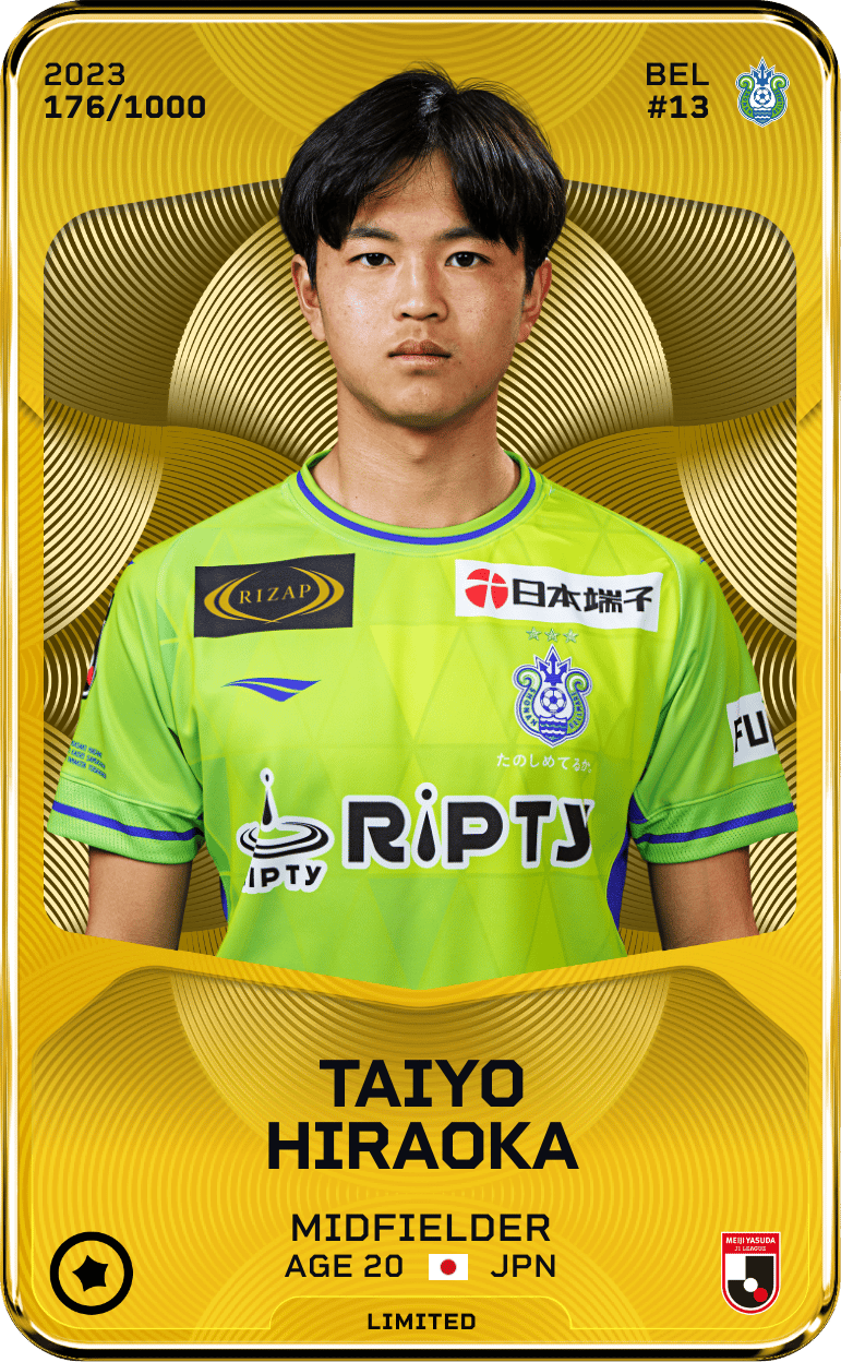 Taiyo Hiraoka 2023-24 • Limited 176/1000