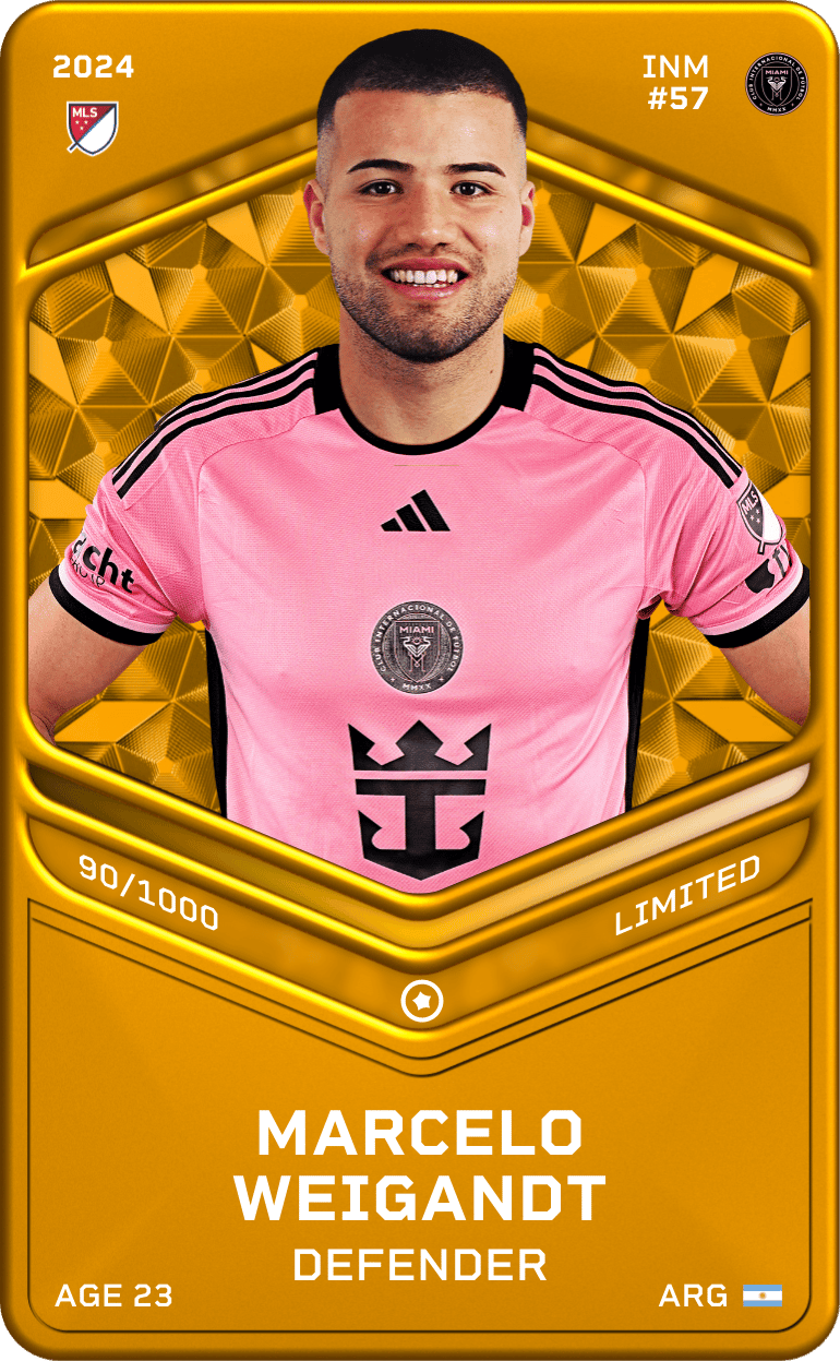 Marcelo Weigandt 2024-25 • Limited 90/1000