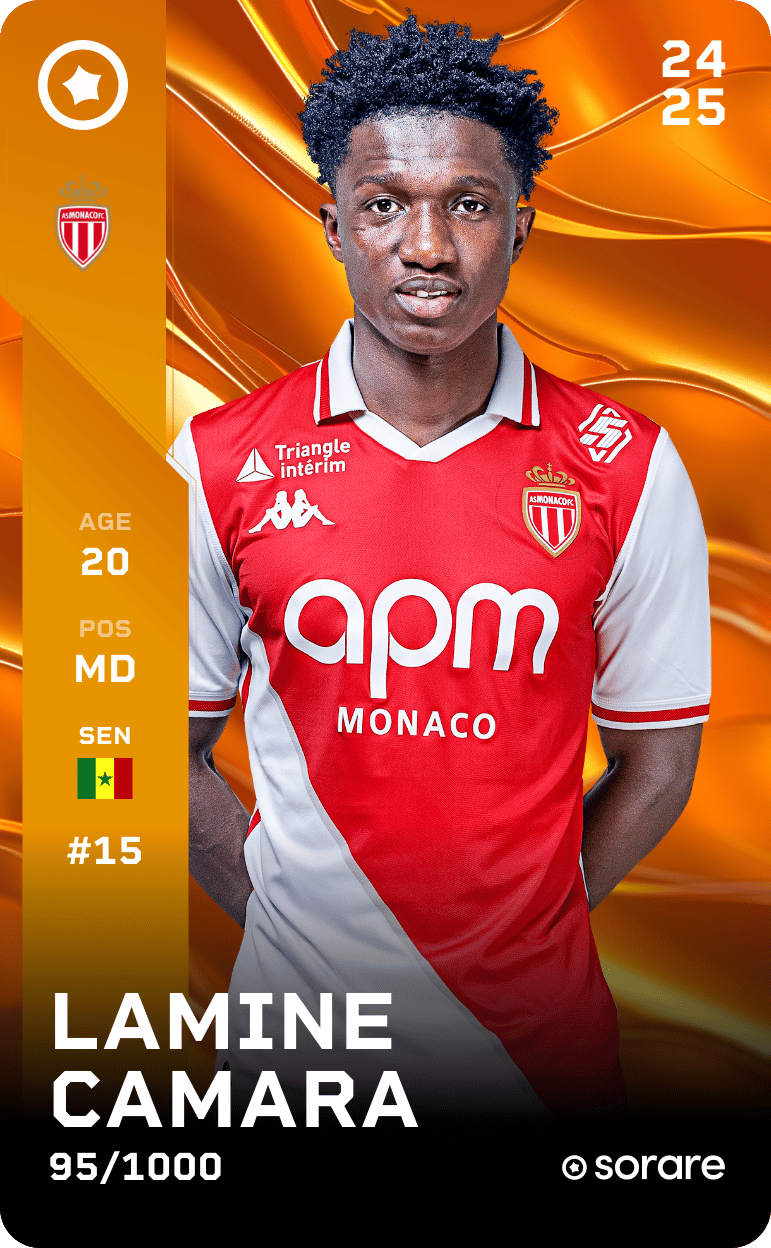 Lamine Camara 2024-25 • Limited 95/1000