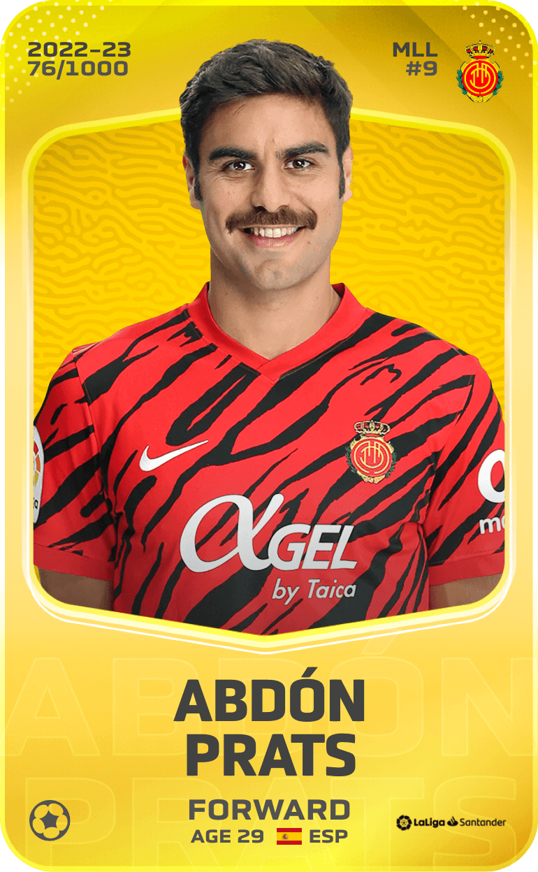 Abdón Prats 2022-23 • Limited 76/1000