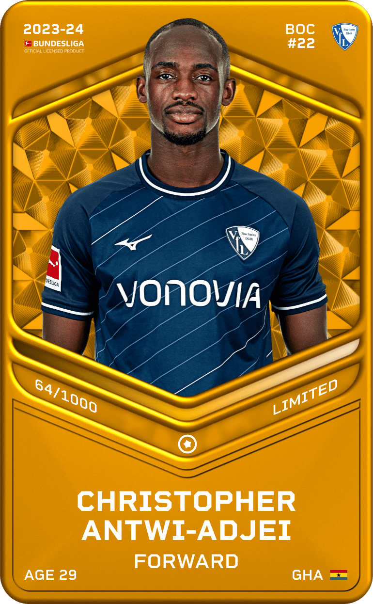 Christopher Antwi-Adjei 2023-24 • Limited 64/1000