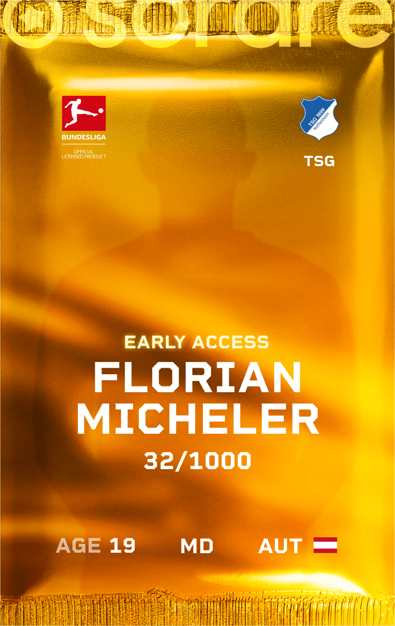 Florian Micheler 2024-25 • Limited 32/1000