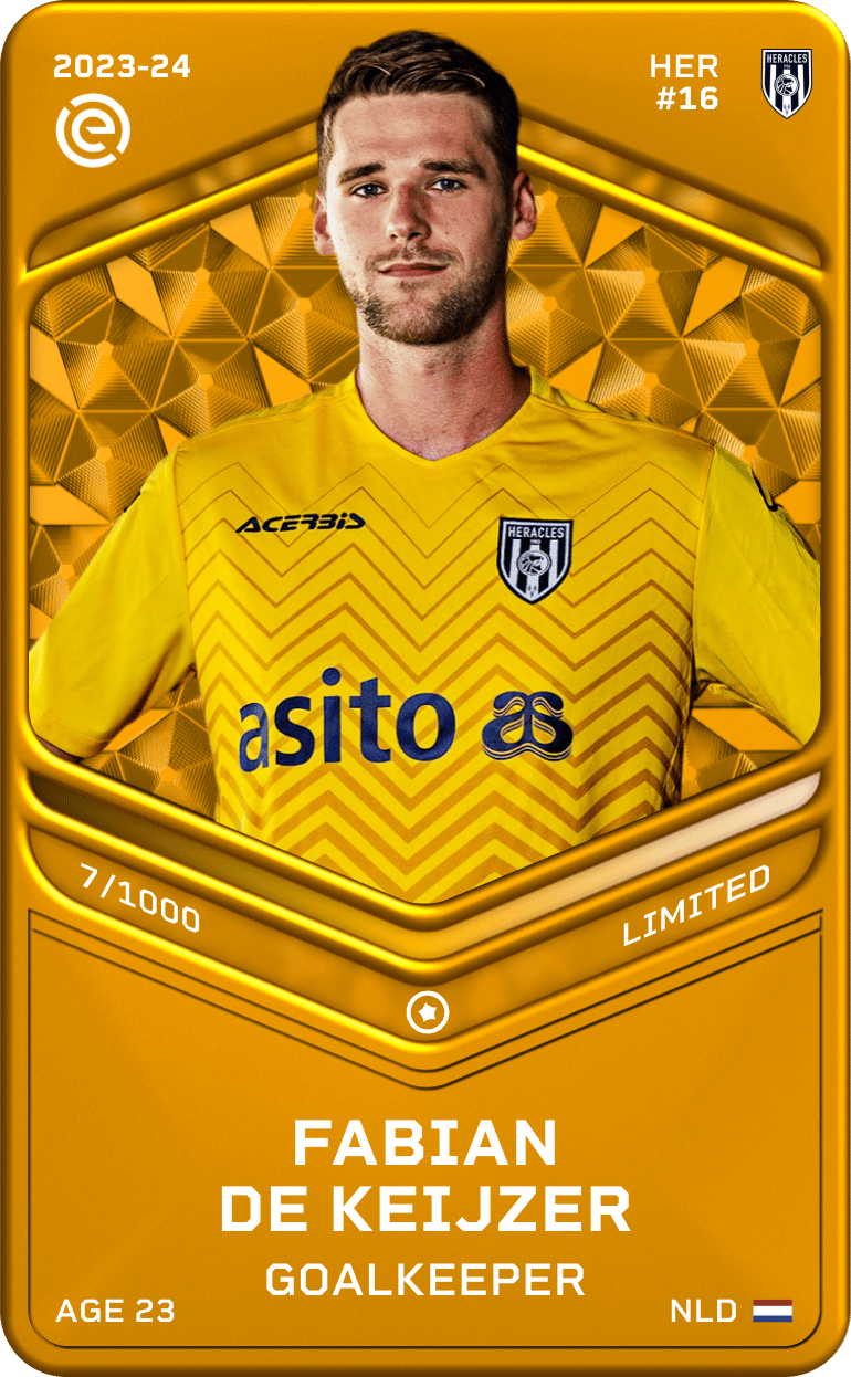 Fabian de Keijzer 2023-24 • Limited 7/1000