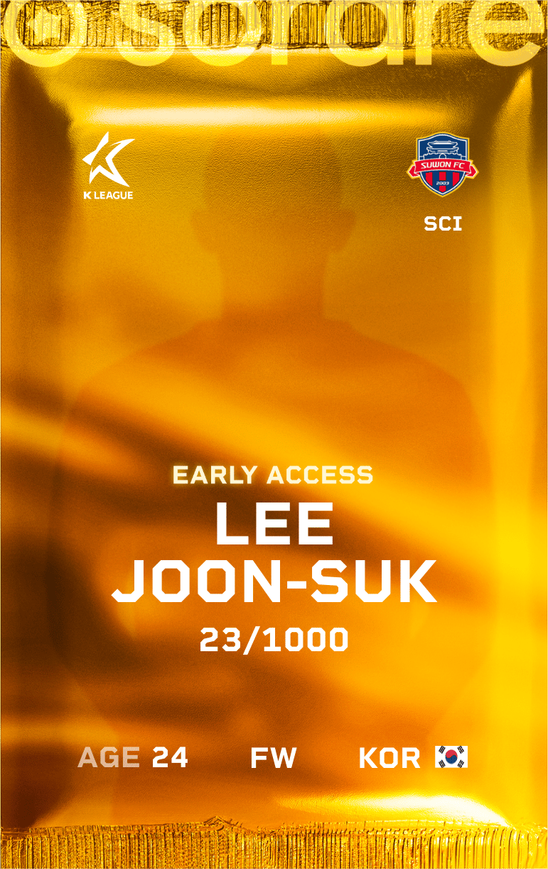 Lee Joon-Suk 2025-26 • Limited 23/1000