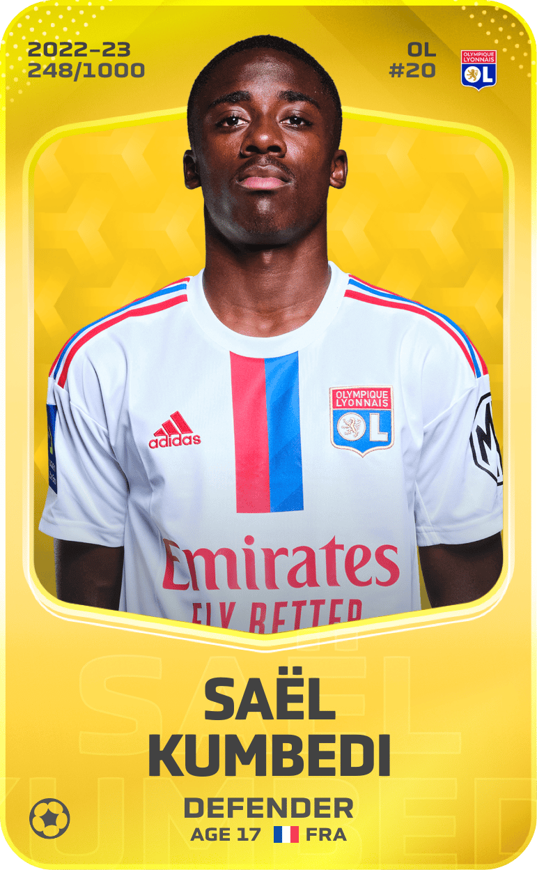 Saël Kumbedi 2022-23 • Limited 248/1000