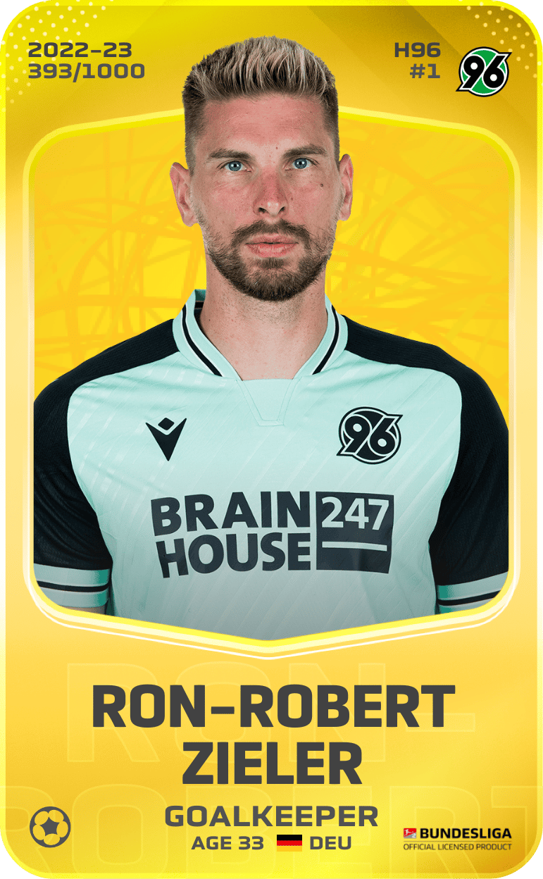 Ron-Robert Zieler 2022-23 • Limited 393/1000