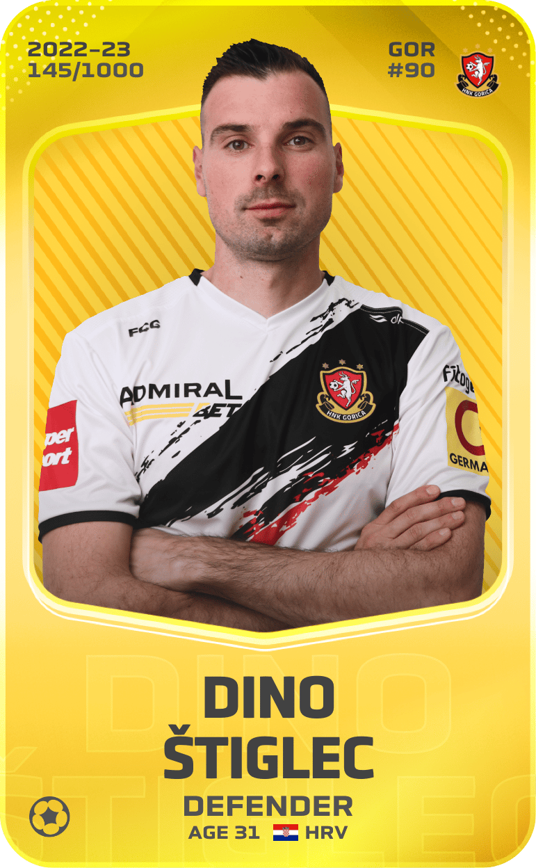 Dino Štiglec 2022-23 • Limited 145/1000