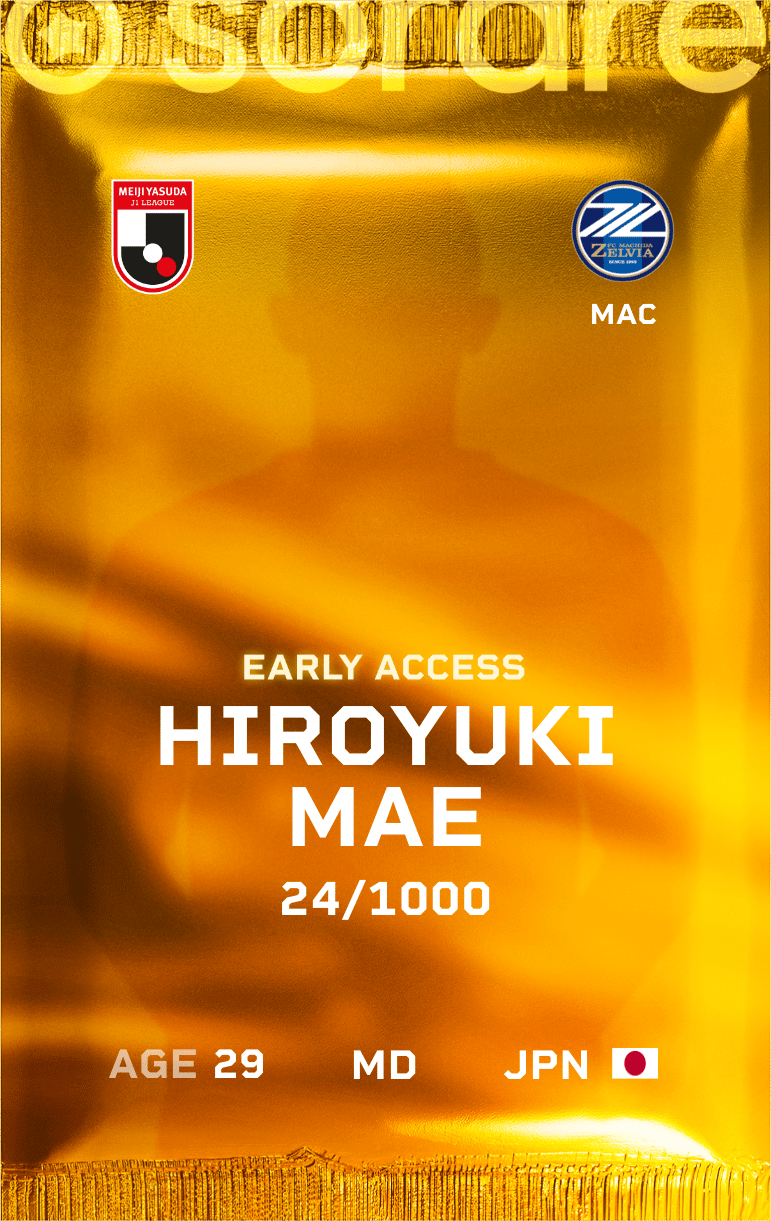 Hiroyuki Mae 2025-26 • Limited 24/1000
