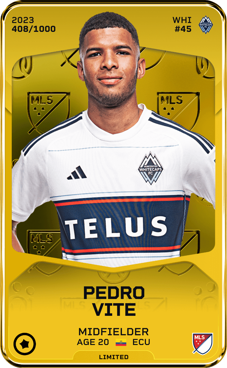 Pedro Vite 2023-24 • Limited 408/1000