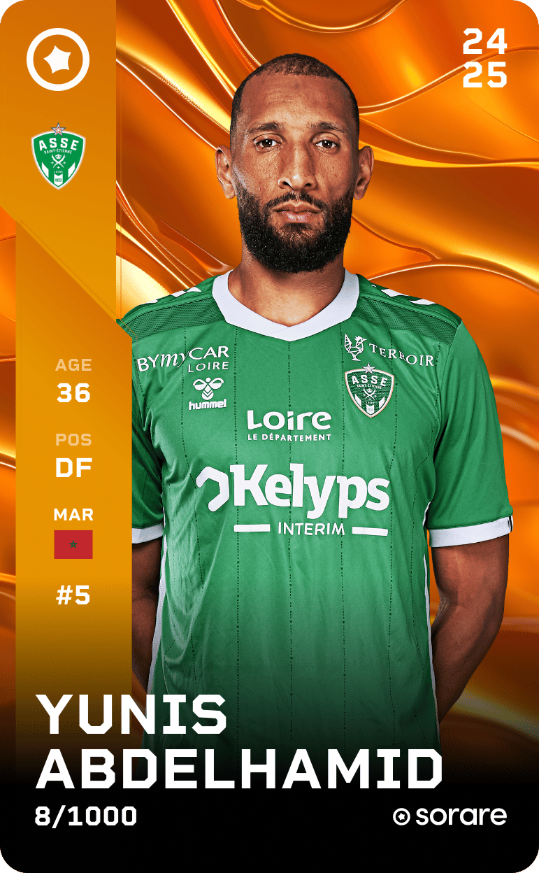 Yunis Abdelhamid 2024-25 • Limited 8/1000