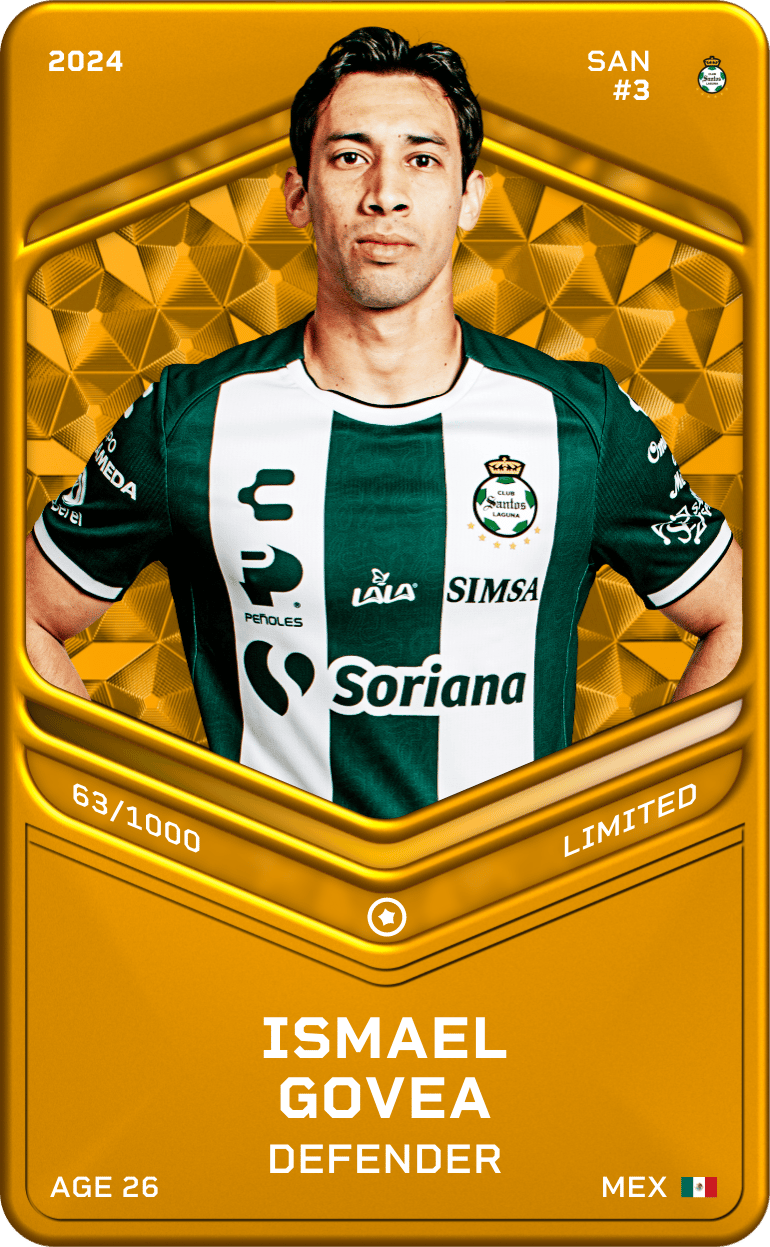 Ismael Govea 2024-25 • Limited 63/1000